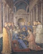 Sandro Botticelli, Fra Angelico,Ordination of St Lawrence